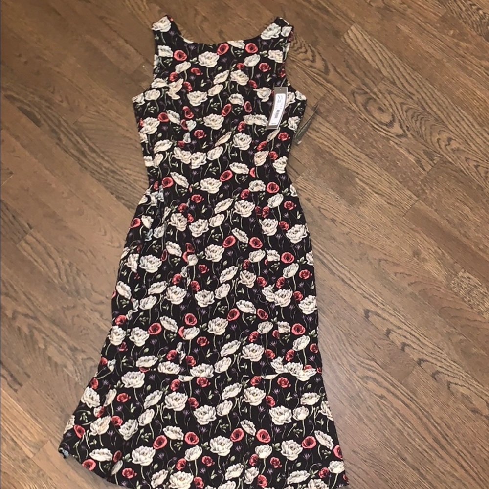 Eva Mendez Floral Dress